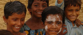 India children smiling mission missions trip Love and Hope ministries